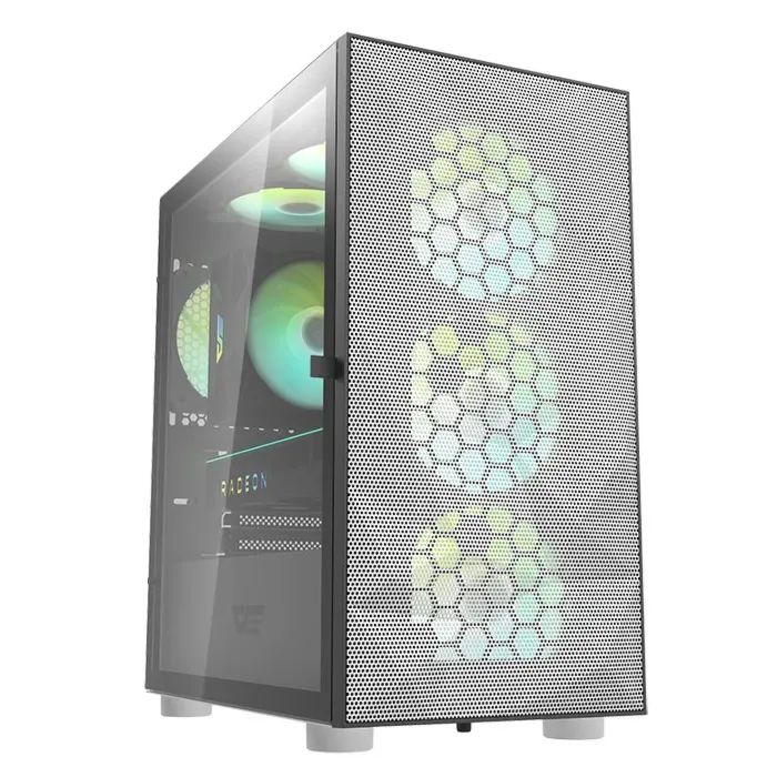 Корпус для ПК DARKFLASH DLM21 MESH WHITE изображение 2