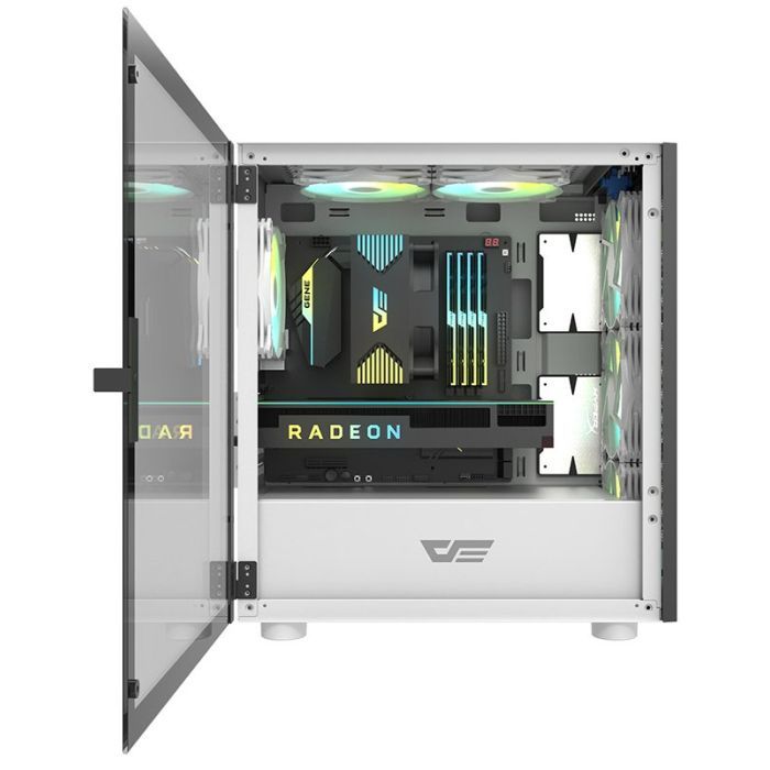 Корпус для ПК DARKFLASH DLM21 MESH WHITE изображение 8