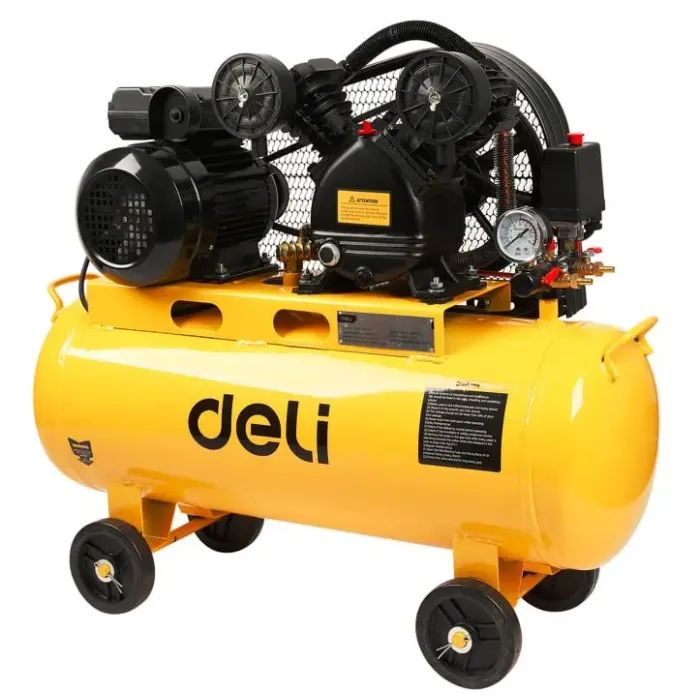 Компрессор Deli 50 Л, 1,5 кВт (2 HP) (EDL-PKY0.12/8-E1)
