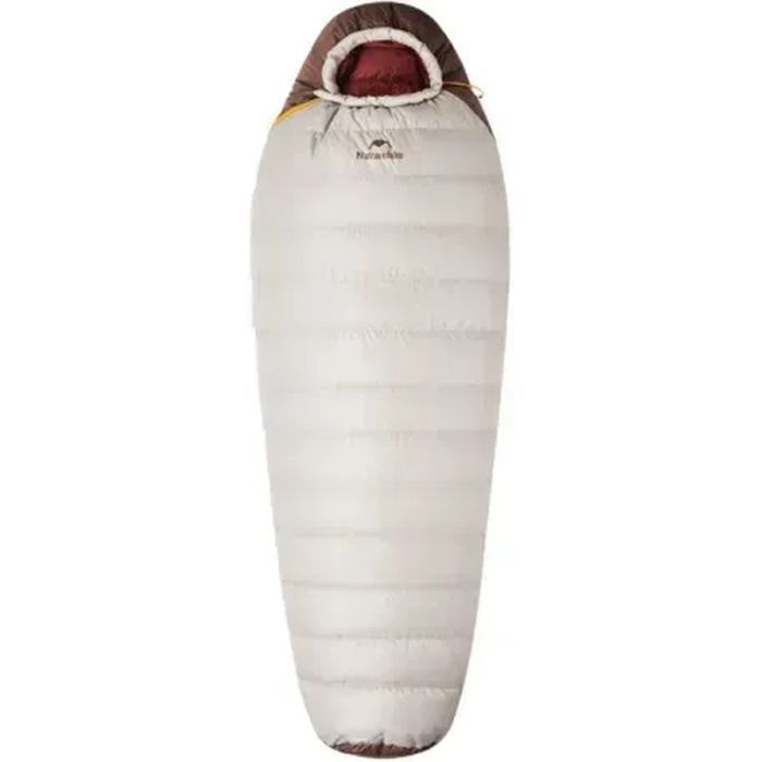 Спальный мешок Naturehike з натуральним пухом Snowbird CNK2550WS014, M, коричневий 400 г (6927595784495)