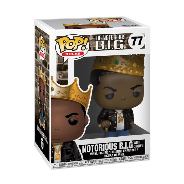 Фигурка Funko Pop серии Music S5 - Notorious B.I.G. Crown (31550) изображение 2