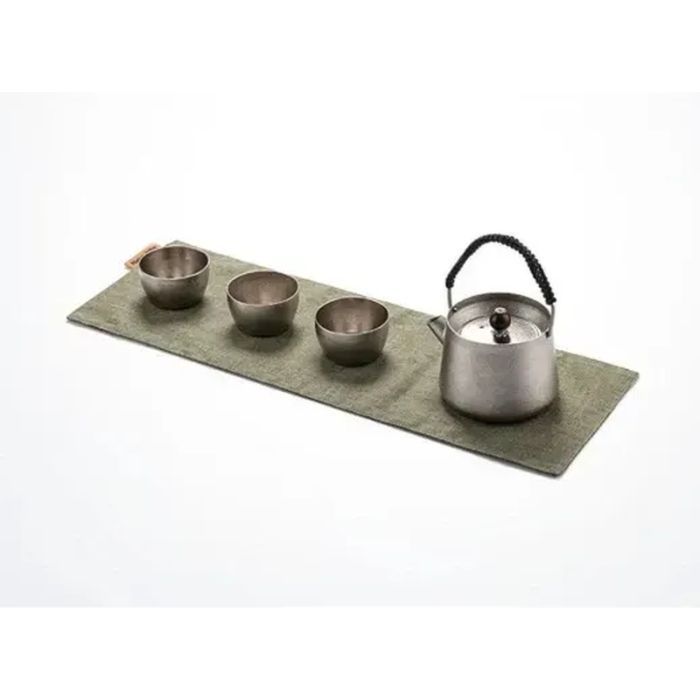 Набор туристической посуды Naturehike чайний NH20CJ007 титан (6927595749630) изображение 3