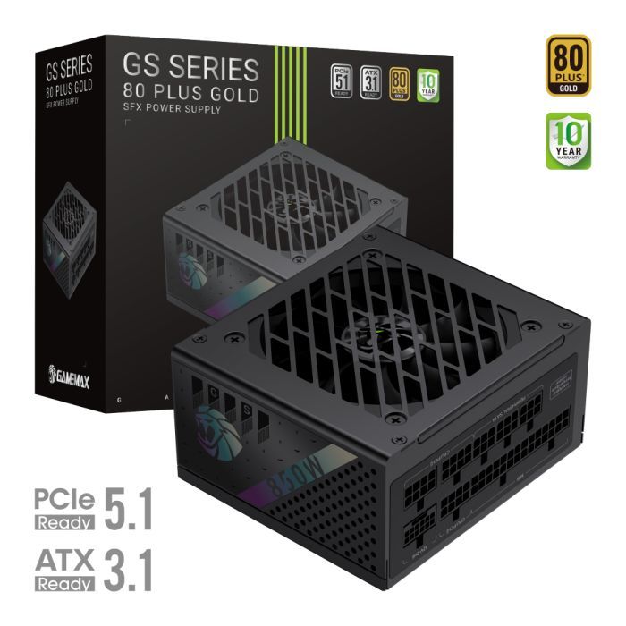Блок питания Gamemax 850W (GS 850G V25) изображение 2