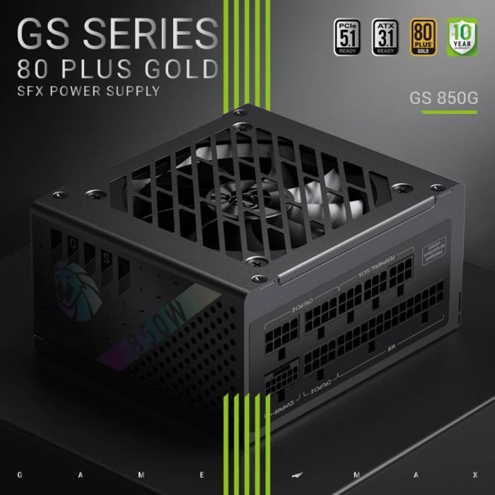 Блок питания Gamemax 850W (GS 850G V25) изображение 3