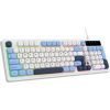 Клавиатура Ajazz AF98 USB UA White/Blue (AF98-GB) изображение 2