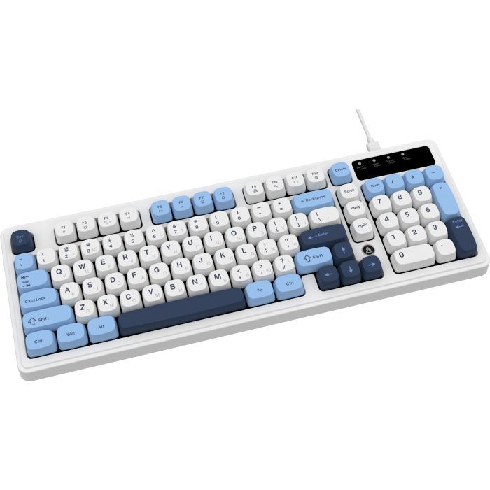 Клавиатура Ajazz AF98 USB UA White/Blue (AF98-GB) изображение 5