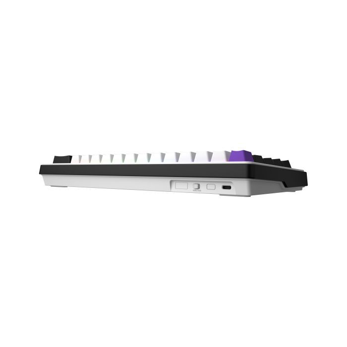 Клавиатура Hator Hellyberry HK60 Mechanical Linear RGB USB UA White/Violet (HK60) изображение 3
