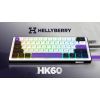 Клавиатура Hator Hellyberry HK60 Mechanical Linear RGB USB UA White/Violet (HK60) изображение 7