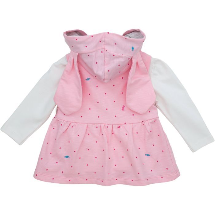 Набор детской одежды Tongs с жилетом (4044-80G-pink) изображение 3