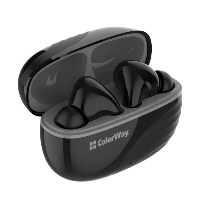 Наушники ColorWay Slim TWS-5 Earbuds Black (CW-TWS5BK) изображение 2