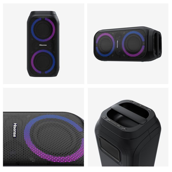 Акустична система Hisense Party Rocket 160 Black (20013565) зображення 10