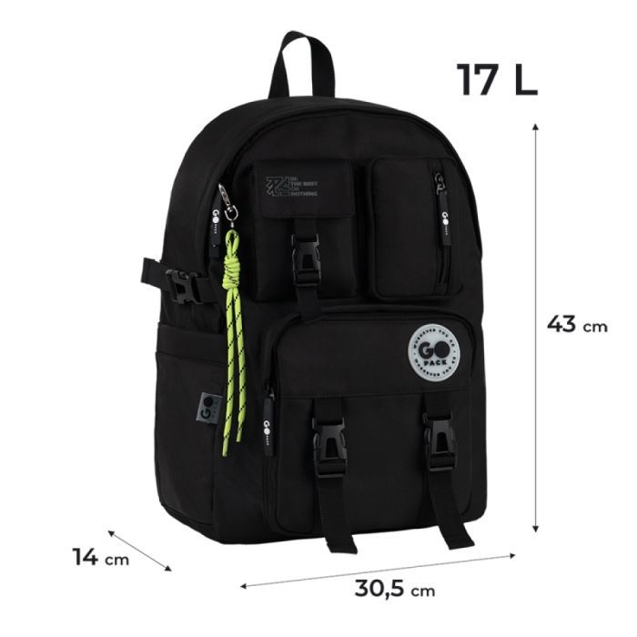 Рюкзак школьный GoPack Education Teens 2500L чорний (GO26-2500L-3) изображение 12