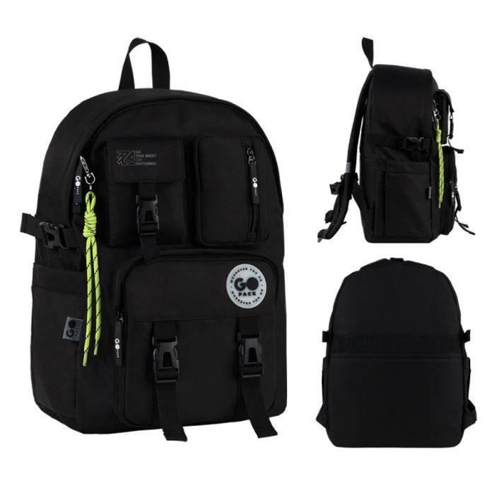 Рюкзак школьный GoPack Education Teens 2500L чорний (GO26-2500L-3)