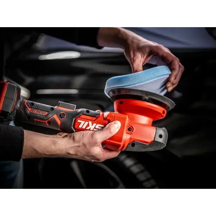 Шлифовальная машина Skil Шлифовальная машина Skil 3790 CA полировальная аккумуляторная бесщеточная (без АКБ и ЗУ) (SR1E37 (SR1E3790CA) изображение 7