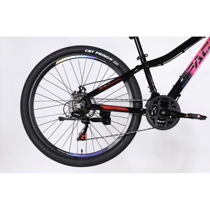 Велосипед Space 26" LYRA DD FR рама-13" AL 2026 сріблясто-зелений (OPS-SP-26-099) зображення 4