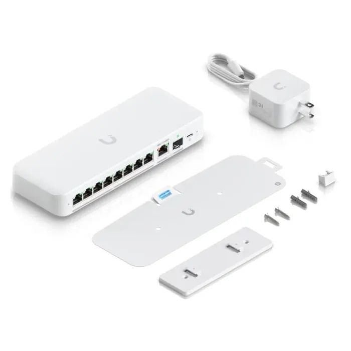 Комутатор мережевий Ubiquiti USW-FLEX-2.5G-8 зображення 2
