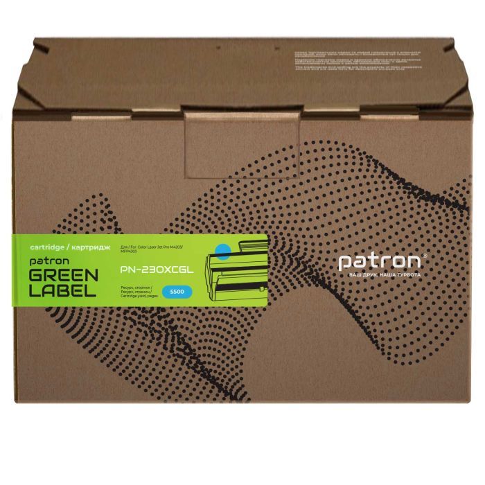 Картридж Patron HP 230X (W2300X), Green Label, Black (PN-230XKGL)