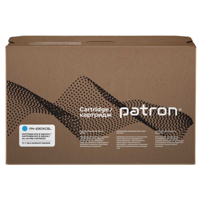 Картридж Patron HP 230X (W2300X), Green Label, Black (PN-230XKGL) изображение 2