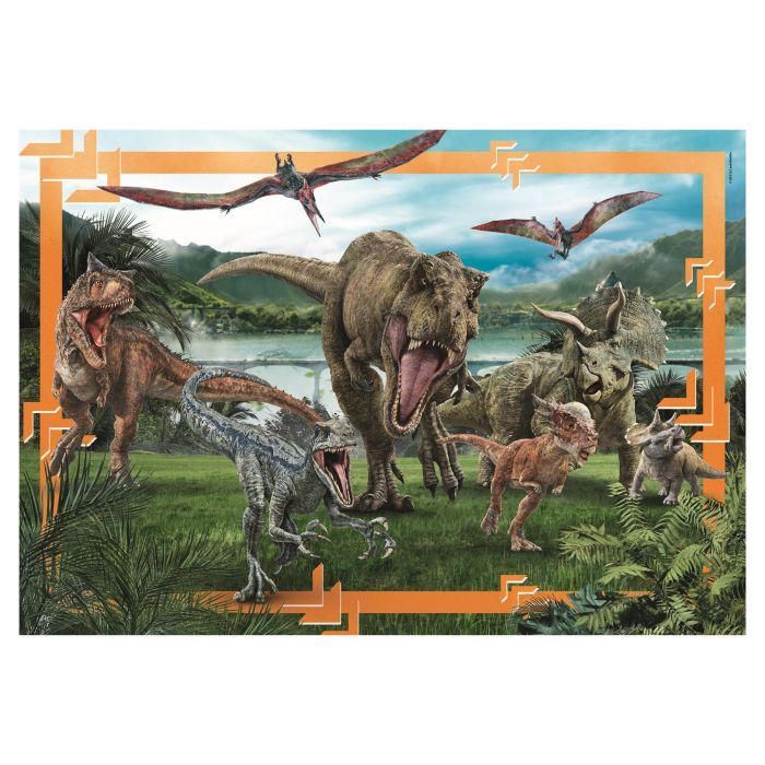 Пазл Clementoni Maxi Jurassic World 104 элемента (23770) изображение 2