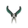 Плоскогубці Voltronic круглогубці вигнуті, чорно-зелені ручки 125х30, Q100 (YT-CD125х30)