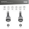 Дата кабель USB-C to USB-C 1.0m USB 4.0 black Digitus (DB-300443-010-S) зображення 5