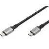 Дата кабель USB-C to USB-C 1.0m USB 4.0 black Digitus (DB-300443-010-S)