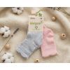 Носки детские Bibaby однотонные (68345-18-24-pinkgray) изображение 4