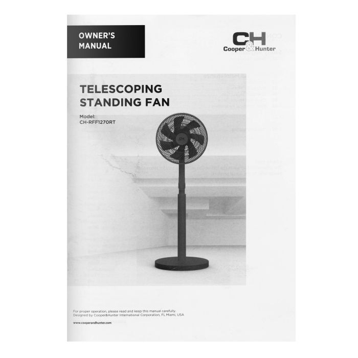 Вентилятор Cooper&Hunter CH-RFF1270RT изображение 12
