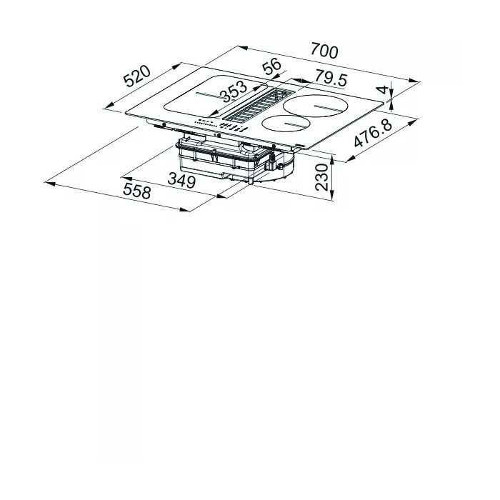 Варочна поверхня Franke FSM 709 HI (340.0678.203) зображення 6
