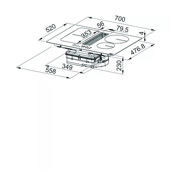 Варочна поверхня Franke FSM 709 HI (340.0678.203) зображення 6
