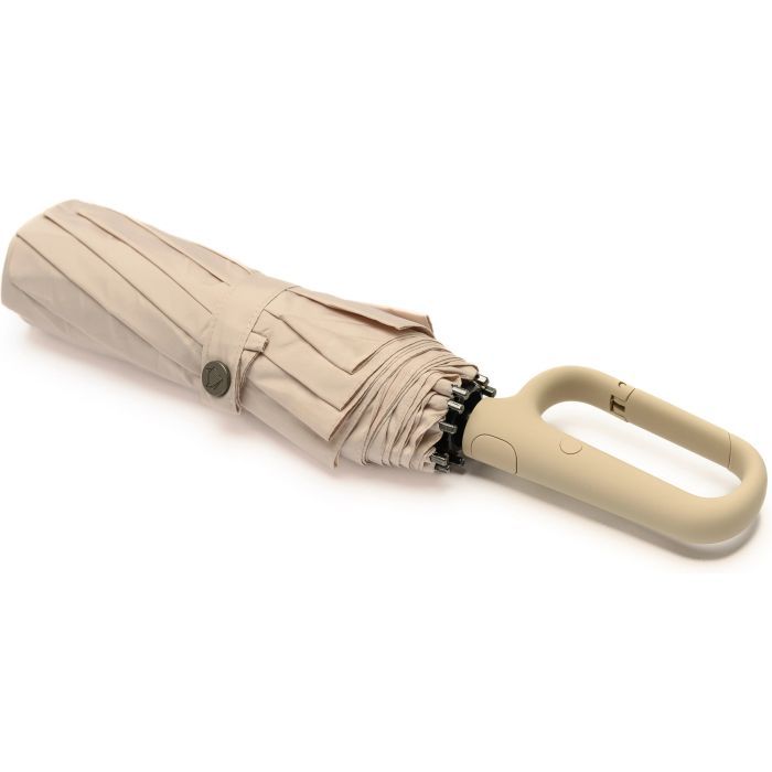 Зонт Krago складна CARBINE 10-спицева повний автомат бежева (umb-14-003) изображение 4