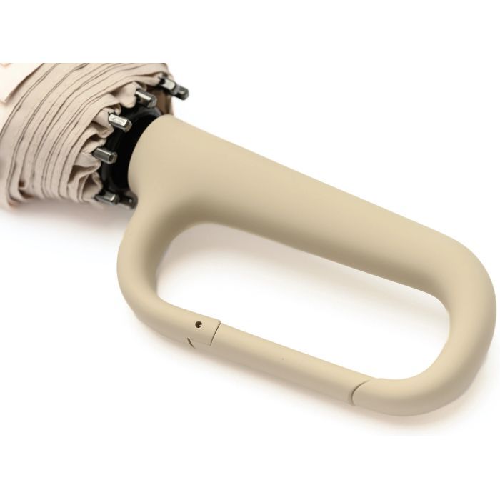 Зонт Krago складна CARBINE 10-спицева повний автомат бежева (umb-14-003) изображение 6