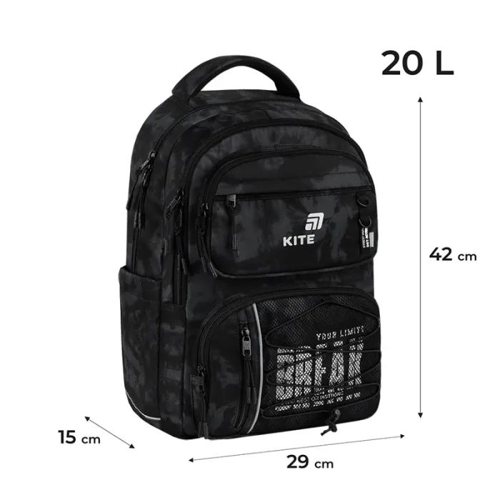 Рюкзак шкільний Kite Education teens 2594M Break Limits (K26-2594M-3) зображення 12