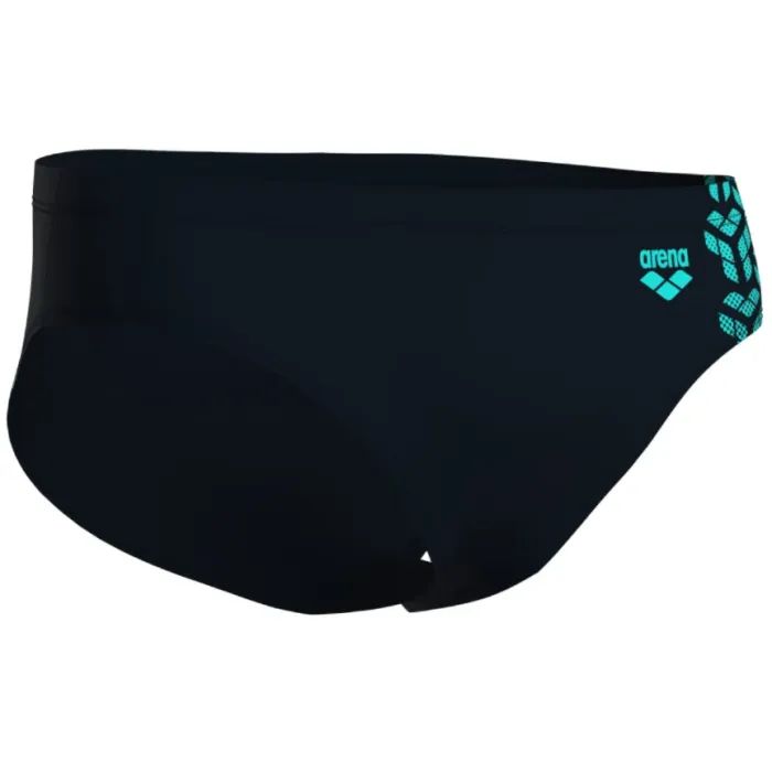Плавки Arena Kikko V Swim Briefs 006750-510 чорний, білий 80 (3468337062479) зображення 6