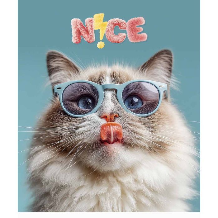 Тетрадь Школярик Star Cat's portraits 36 листов линия (036-3631L) изображение 4