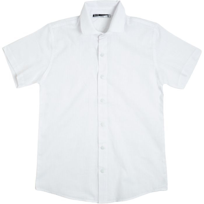 Рубашка детская Blueland с коротким рукавом (13910-158B-white)