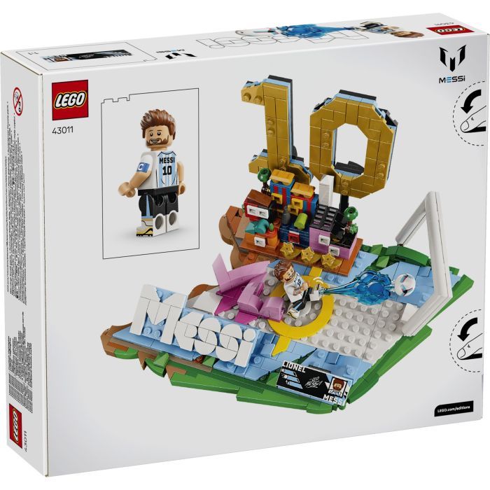 Конструктор LEGO Editions Football Лионель Месси — лучшие моменты футбольных матчей (43011) изображение 6