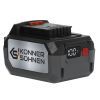 Газонокосилка Konner&Sohnen KS 33LM-20V 20V, 4Ah, 33см, 30л, 25-75мм (KS33LM-20VSET) изображение 8