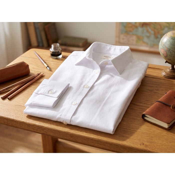Рубашка детская Breeze с длинным рукавом (G-337-128G-white) изображение 7
