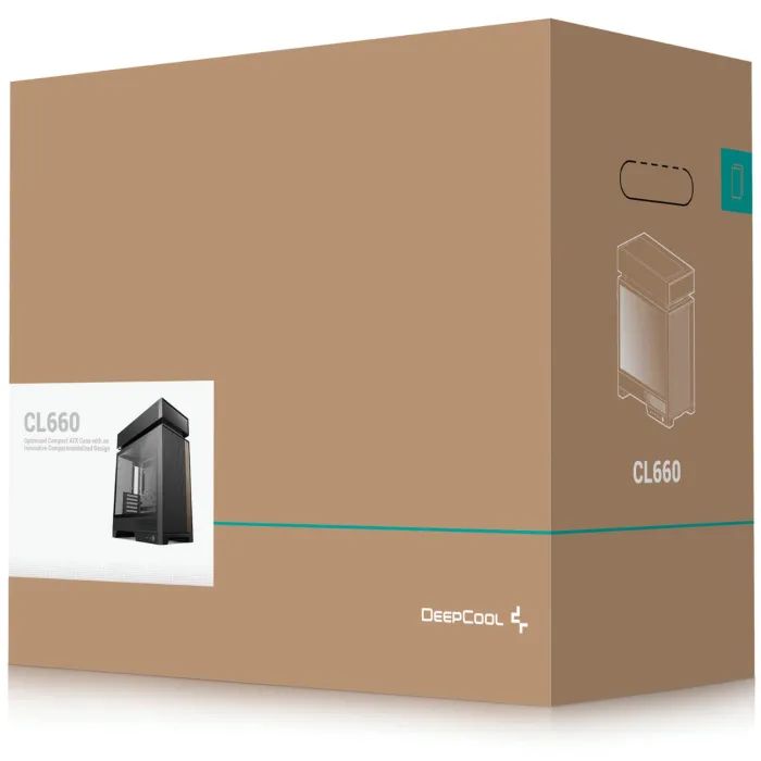 Корпус для ПК Deepcool CL660 Black (R-CL660-BKNNA0-G-1) изображение 12