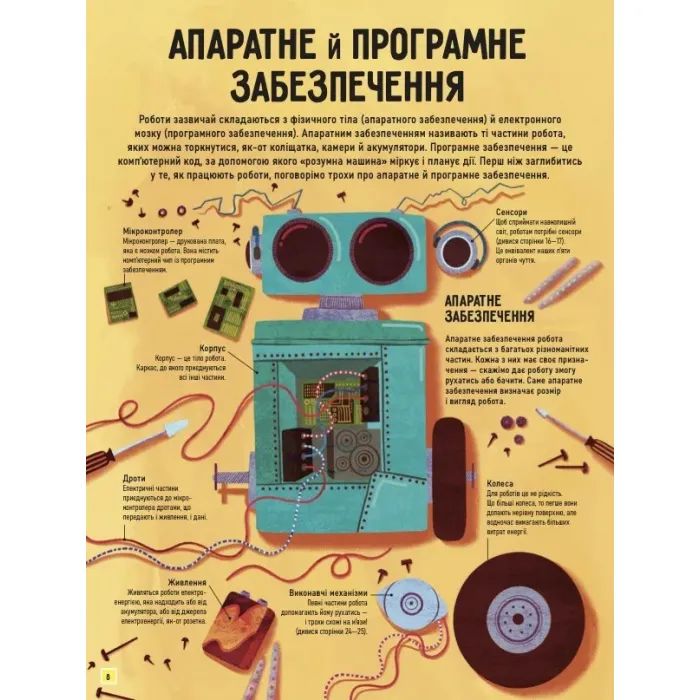 Книга Роботи. Досліди світ робототехніки та ШІ - Генні Адмоні Vivat (9786171709690) изображение 9