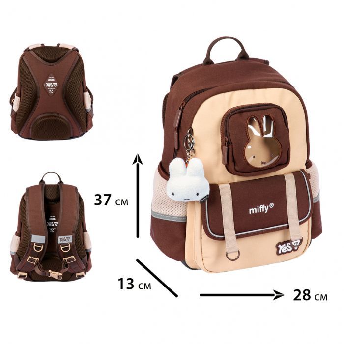 Рюкзак шкільний Yes Miffy Bunny S-104S (550258) зображення 3