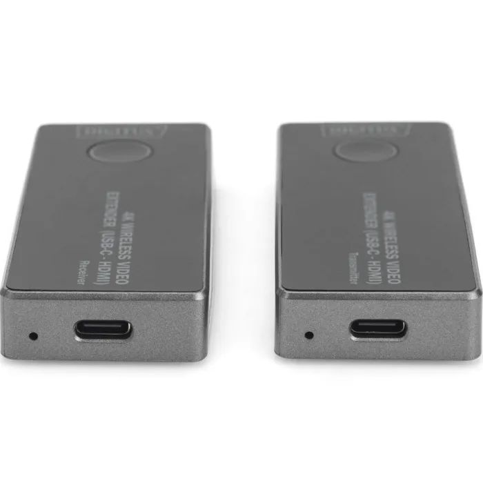 Адаптер HDMI extender 30m USB-C to HDMI 4K UHD wireless black Digitus (DS-55324) изображение 4