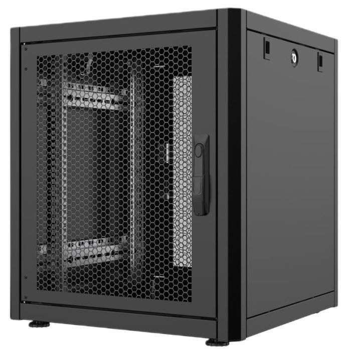 Шкаф напольный Mirsan 26U GTN 19" 800x800, perforated door (MR.GTN26U88DE.01_PRF63)