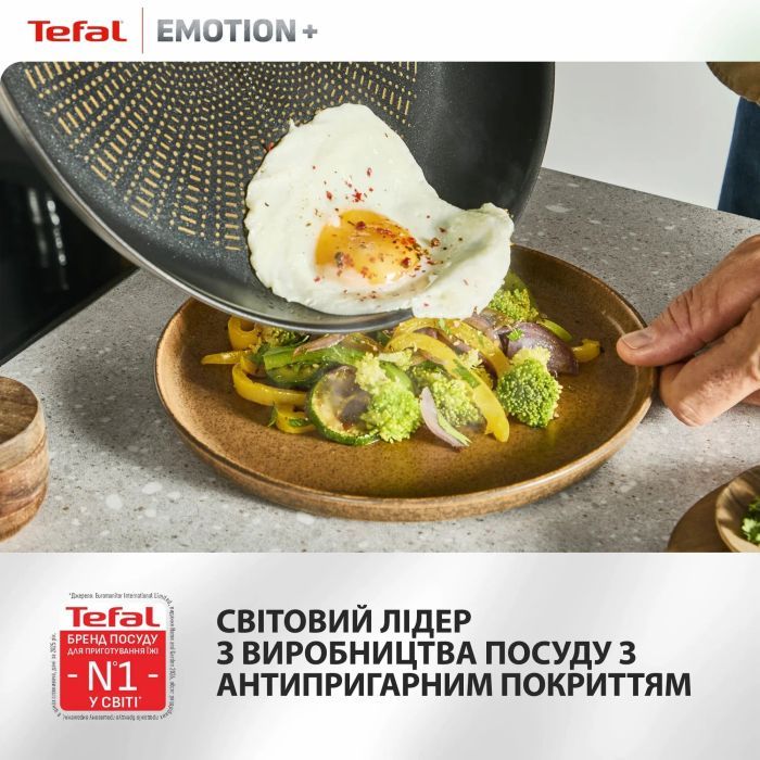 Сковорода Tefal для млинців Emotion+ 25см чорний (E3383855) изображение 10