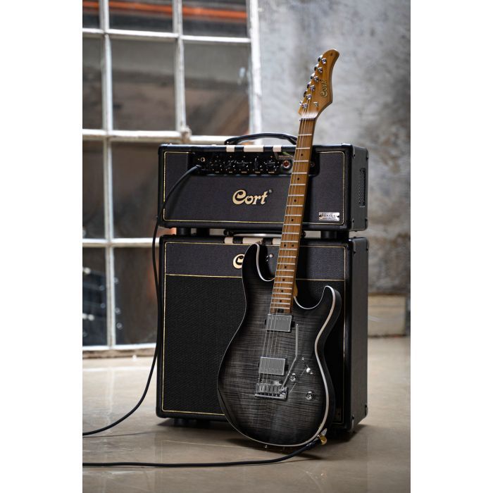 Електрогітара Cort G290 FAT II Trans Black Burst зображення 5