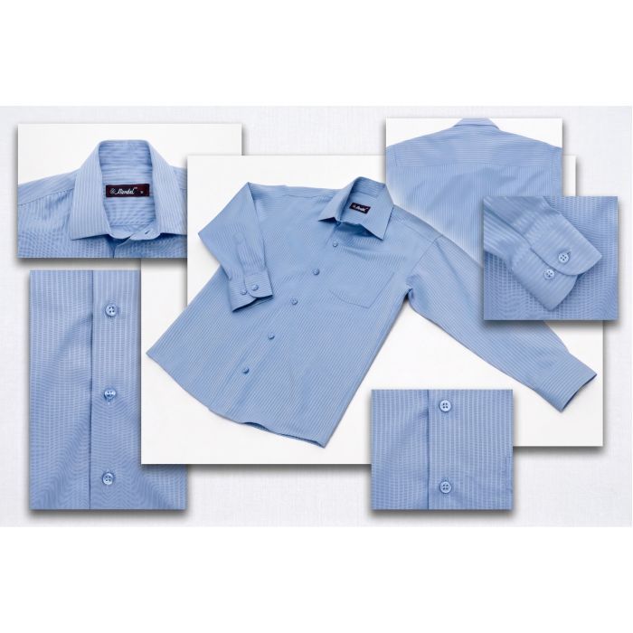 Сорочка дитяча Herdal з довгим рукавом (344-9-116B-blue) зображення 7