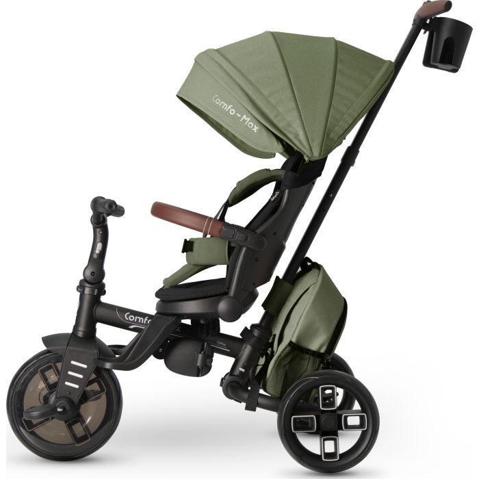 Детский велосипед QPlay Comfo Max складаний триколісний Green (T70 ComfoMaxGreen) изображение 7