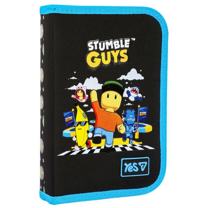 Пенал Yes твердий одинарний з двома клапанами Stumble Guys HP-04 (533747) зображення 2