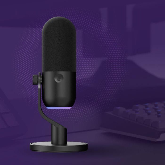 Микрофон Streamplify MIC MINI-48-RGB-ST Black (SPMC-MM1C327.11) изображение 10